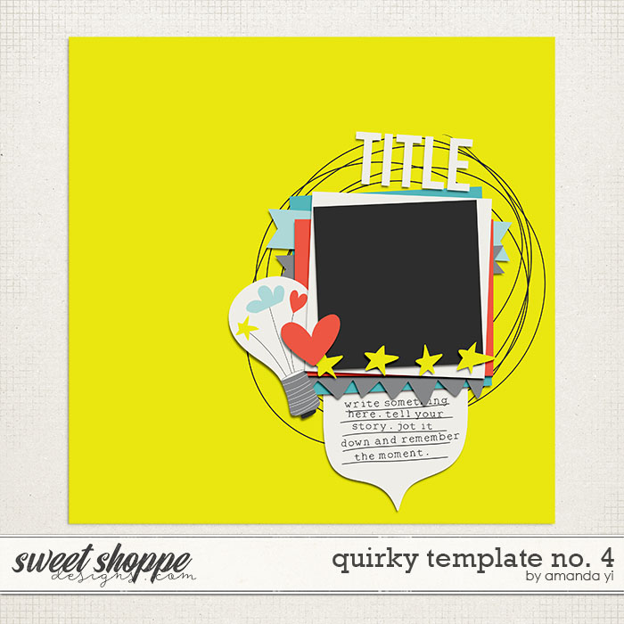 Quirky template no. 4 by Amanda Yi
