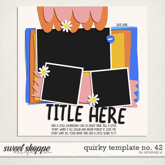 Quirky template no. 42 by Amanda Yi