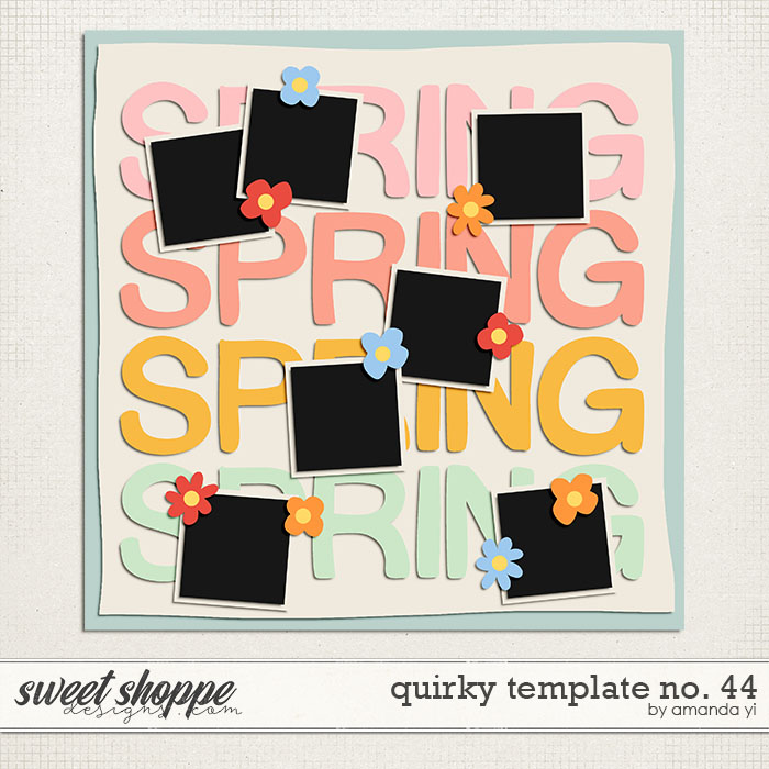Quirky template no. 44 by Amanda Yi Quirky template no. 44 by Amanda Yi