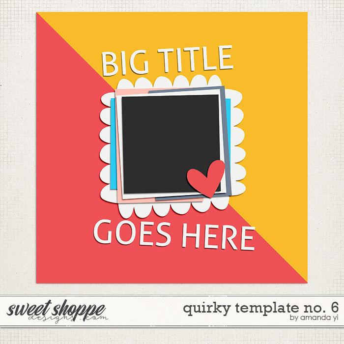 Quirky template no. 6 by Amanda Yi
