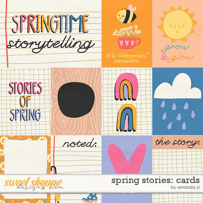Spring Stories: Cards by Amanda Yi