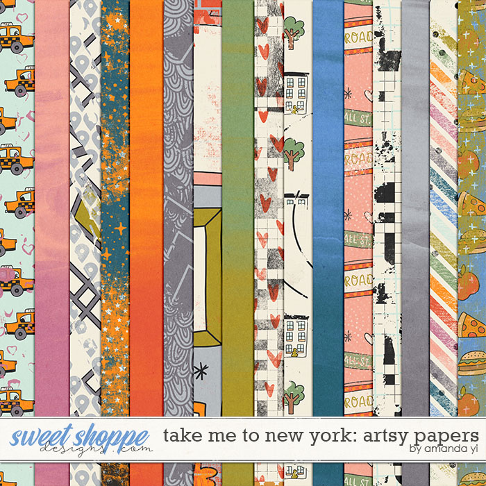 Take me to New York: artsy papers by Amanda Yi