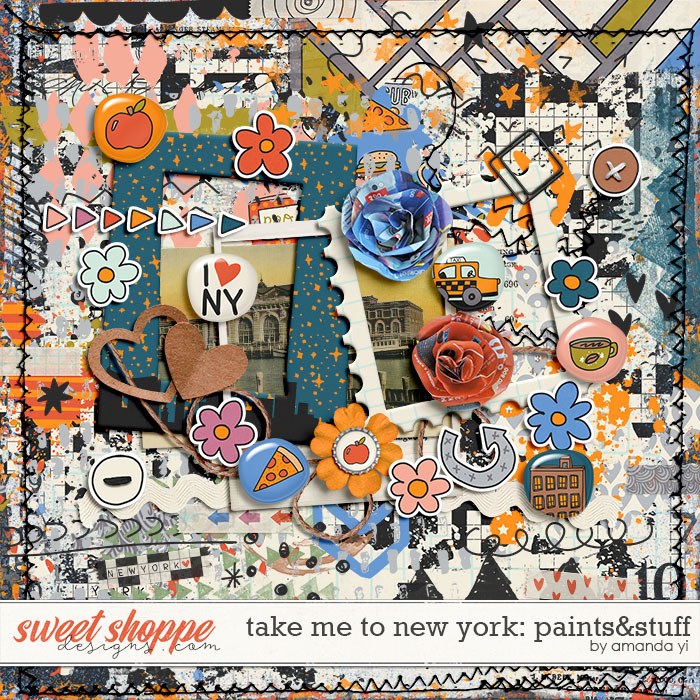 Take me to New York: paints&stuff by Amanda Yi