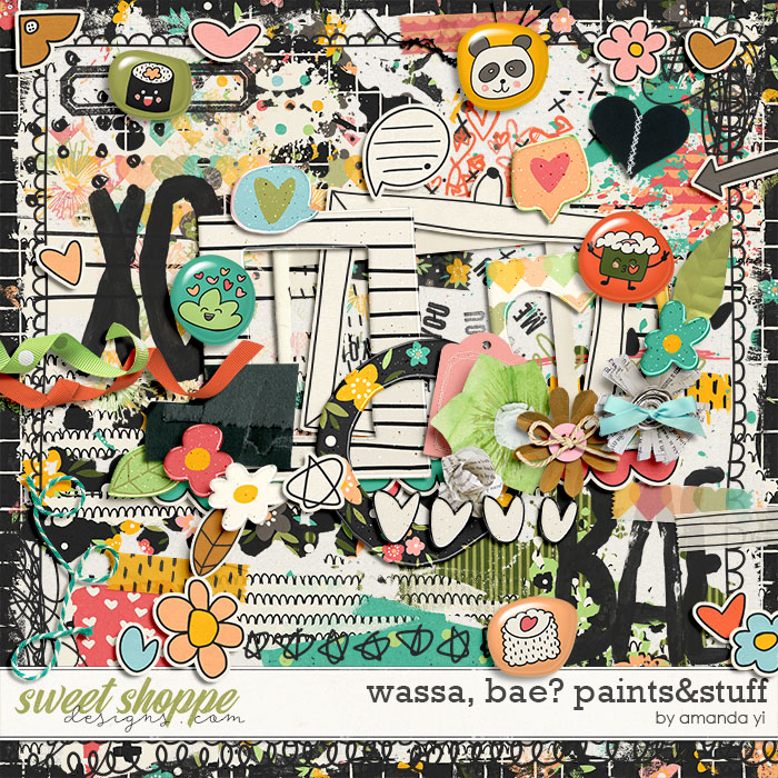 Wassa, bae? paints&stuff by Amanda Yi