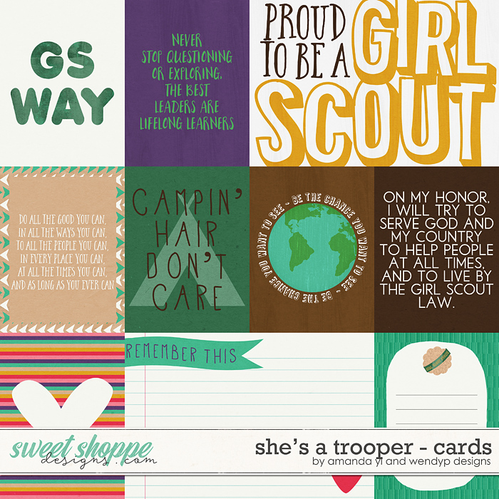 She's A Trooper: Cards by Amanda Yi & WendyP Designs