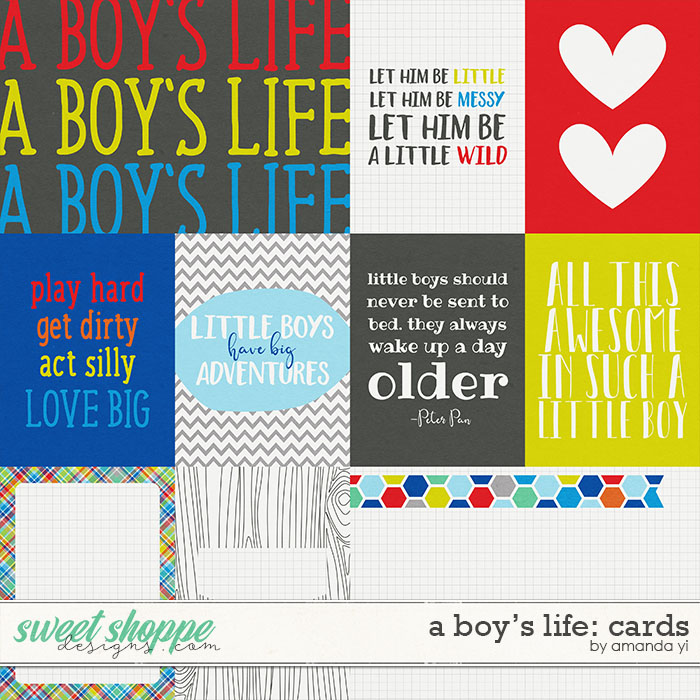 A Boy's Life: Cards by Amanda Yi A Boy's Life: Cards by Amanda Yi