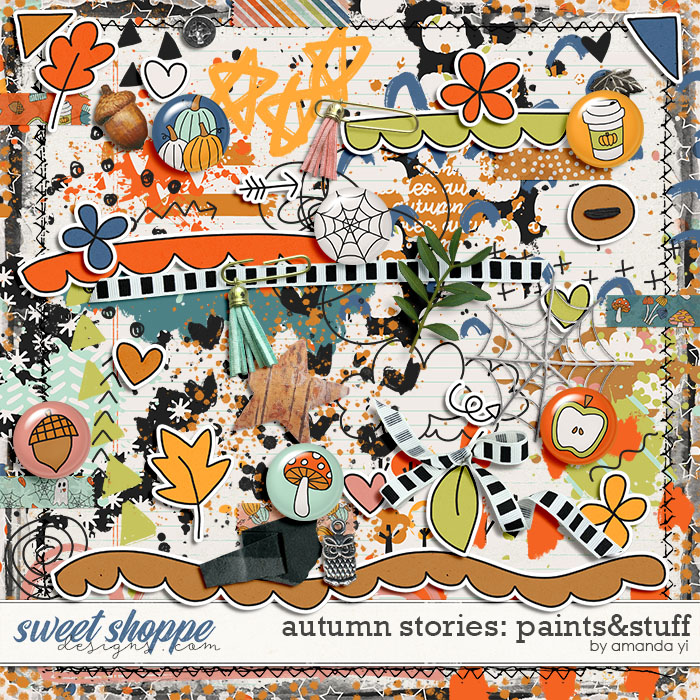Autumn Stories: paints&stuff by Amanda Yi