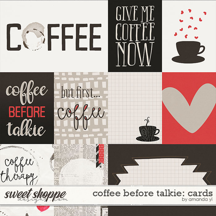 Coffee Before Talkie : Cards by Amanda Yi Coffee Before Talkie : Cards by Amanda Yi