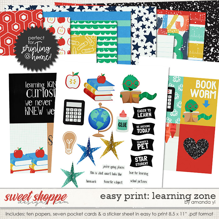 Easy Print: Learning Zone by Amanda Yi