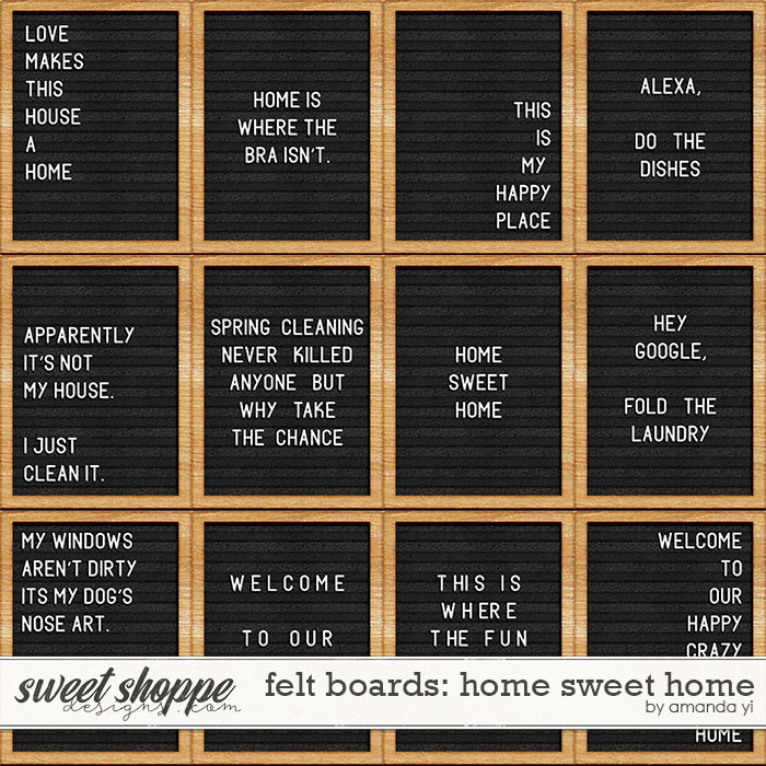 Felt Boards: Home Sweet Home by Amanda Yi Felt Boards: Home Sweet Home by Amanda Yi