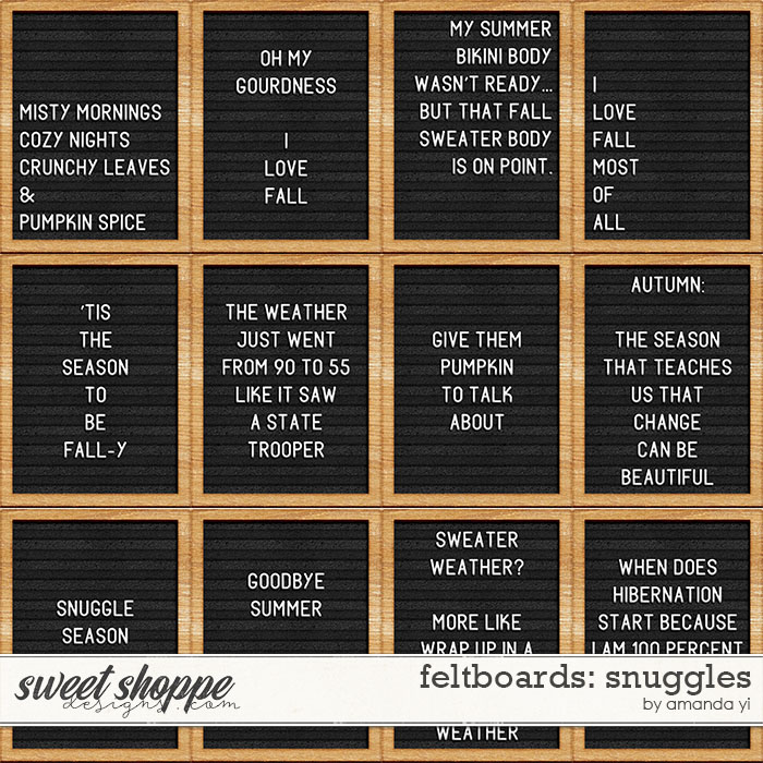 Feltboards: Snuggles by Amanda Yi Feltboards: Snuggles by Amanda Yi