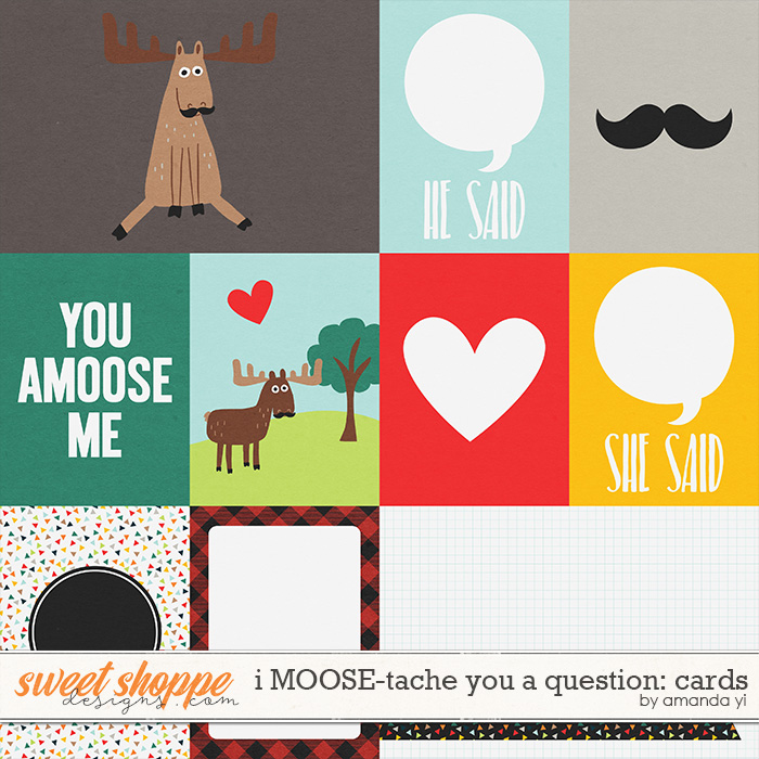 i MOOSE-tache you a question: Cards by Amanda Yi i MOOSE-tache you a question: Cards by Amanda Yi