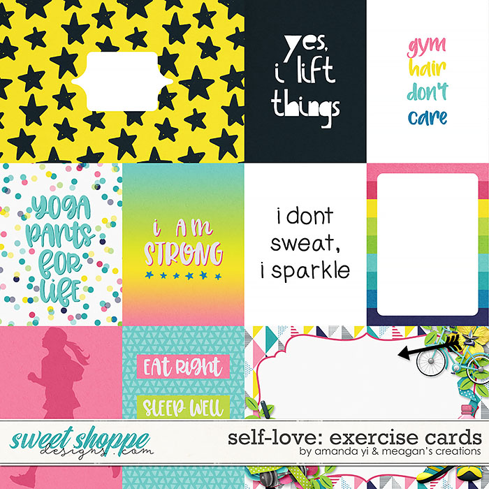 Self-Love: Exercise Cards by Amanda Yi & Meagan's Creations