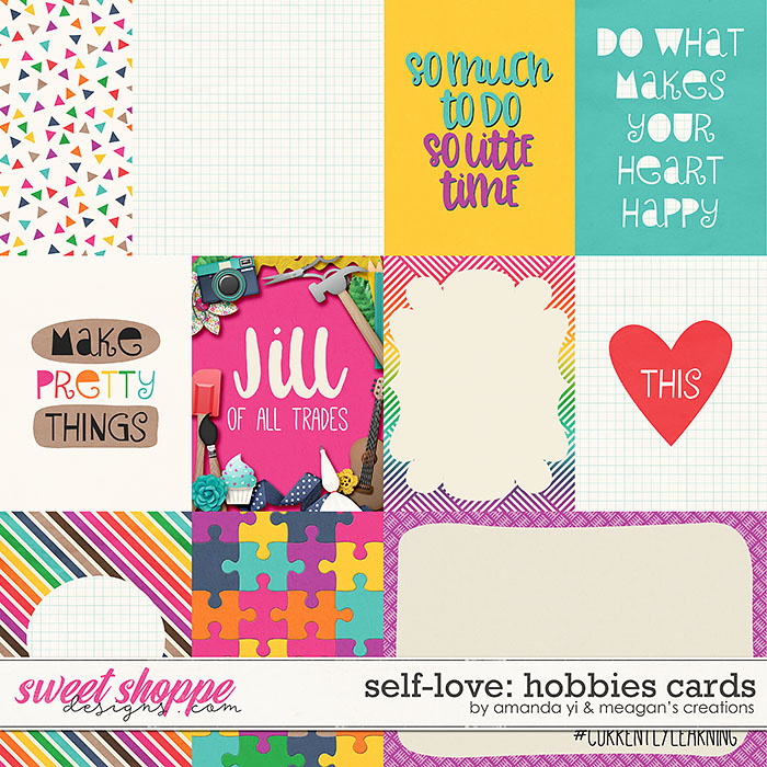 Self-Love: Hobbies Cards by Amanda Yi & Meagan's Creations