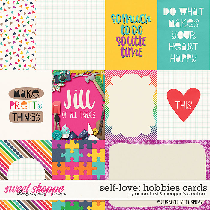 Self-Love: Hobbies Cards by Amanda Yi & Meagan's Creations Self-Love: Hobbies Cards by Amanda Yi & Meagan's Creations