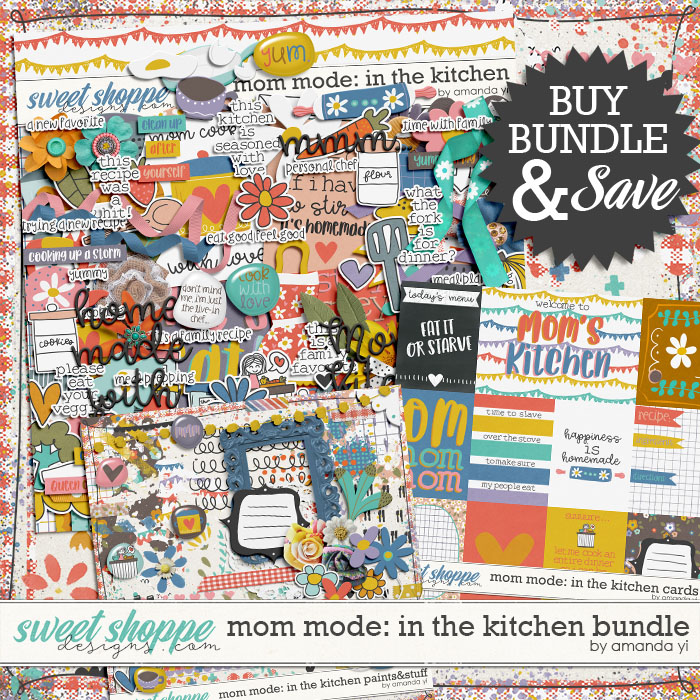 Mom mode: in the kitchen: bundle by Amanda Yi