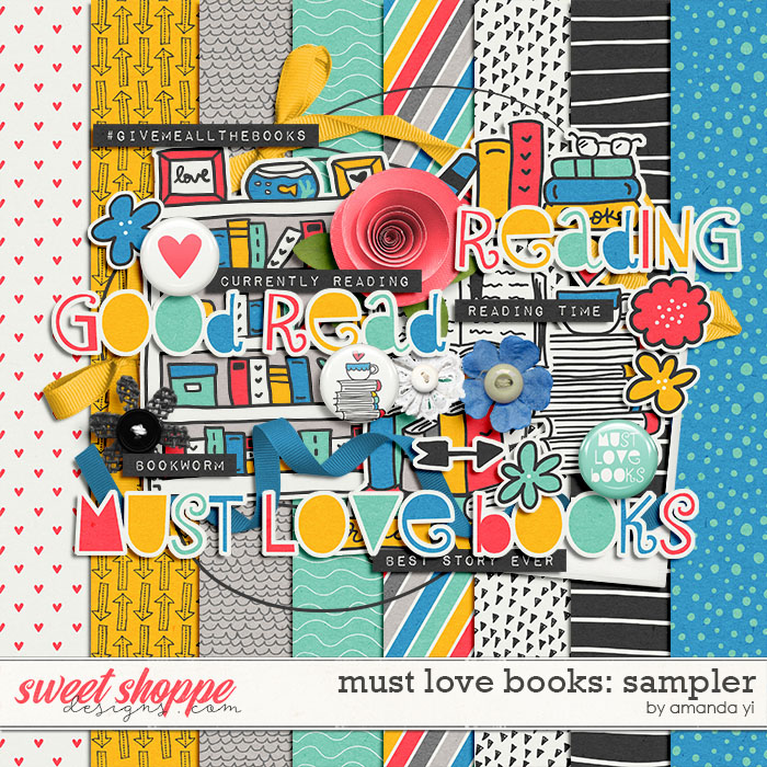 Must Love Books: Sampler by Amanda Yi Must Love Books: Sampler by Amanda Yi