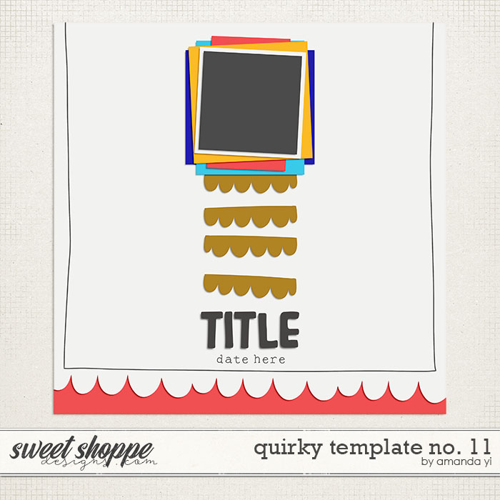 Quirky template no. 11 by Amanda Yi
