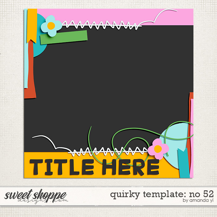 Quirky template no. 52 by Amanda Yi
