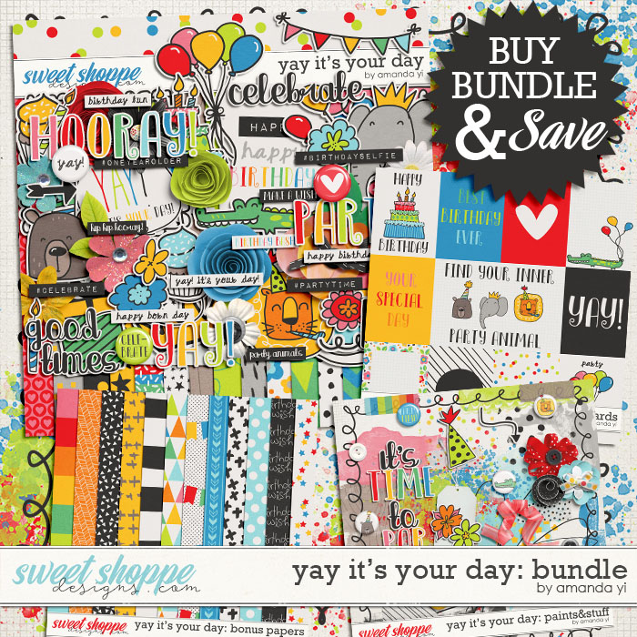 Yay It's Your Day: Bundle by Amanda Yi