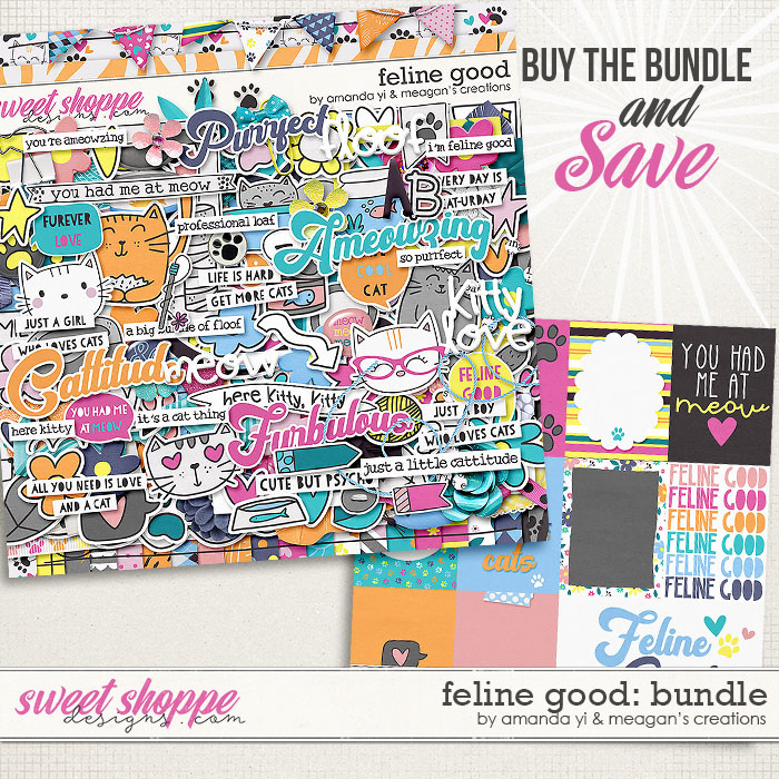 Feline good: bundle by Amanda Yi & Meagan's Creations