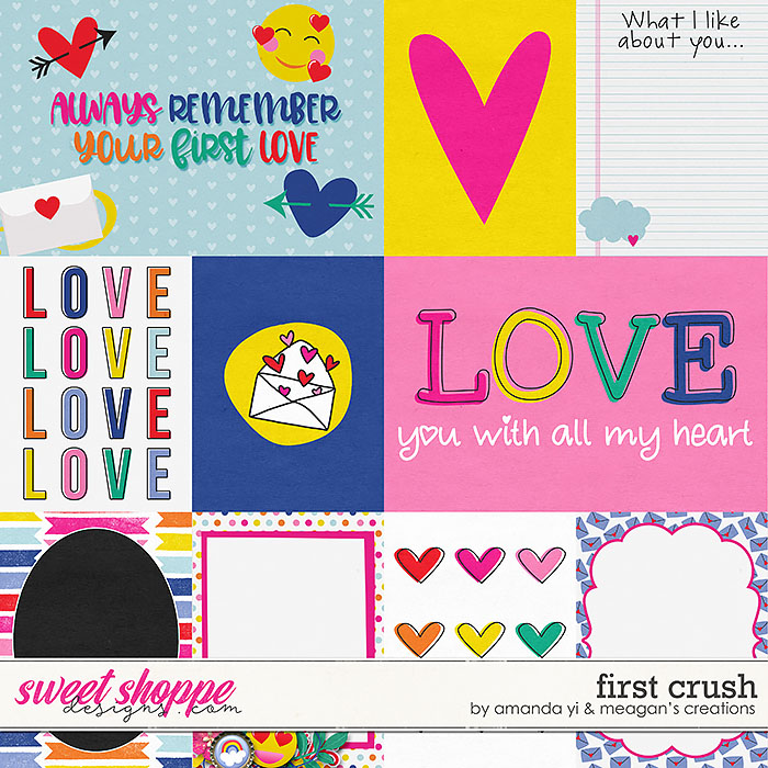 First crush: cards by Amanda Yi & Meagan's Creations First crush: cards by Amanda Yi & Meagan's Creations