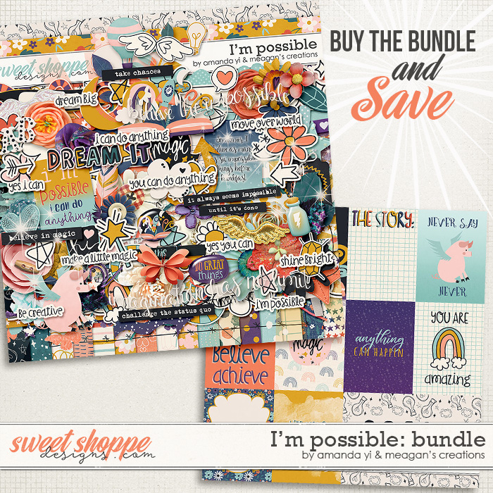 I'm possible: bundle by Amanda Yi & Meagan's Creations