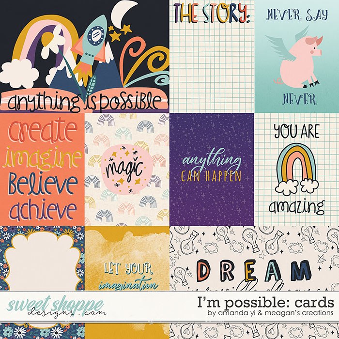 I'm possible: cards by Amanda Yi & Meagan's Creations I'm possible: cards by Amanda Yi & Meagan's Creations