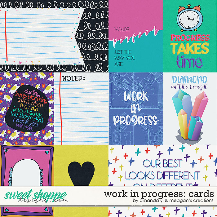Work in progress: cards by Amanda Yi & Meagan's Creations Work in progress: cards by Amanda Yi & Meagan's Creations