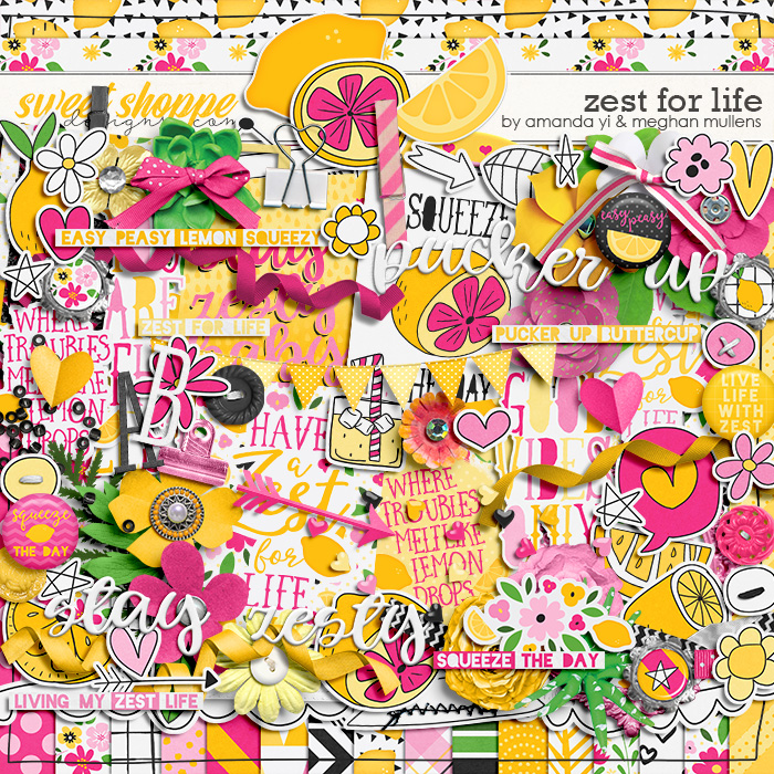 Zest For Life-Kit by Amanda Yi Designs & Meghan Mullens