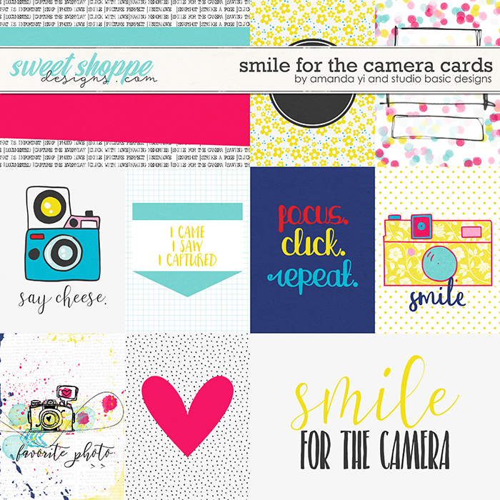 Smile For The Camera: Cards by Amanda Yi & Studio Basic Designs Smile For The Camera: Cards by Amanda Yi & Studio Basic Designs