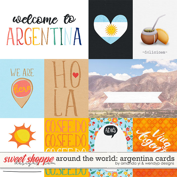 Around the world: Argentina - Cards by Amanda Yi & WendyP Designs Around the world: Argentina - Cards by Amanda Yi & WendyP Designs