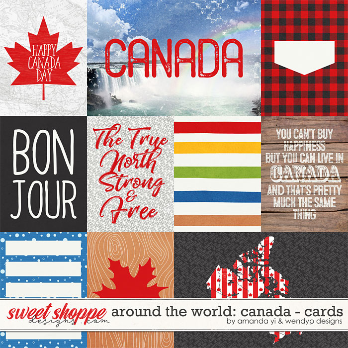 Around the world: Canada - Cards by Amanda Yi & WendyP Designs