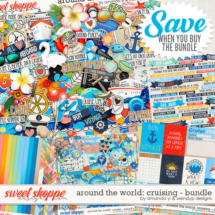 Around the world: Cruising - Bundle by Amanda Yi & WendyP Designs