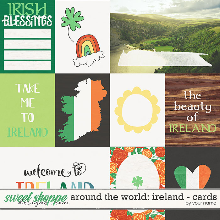 Around the world: Ireland cards by Amanda Yi & WendyP Designs Around the world: Ireland cards by Amanda Yi & WendyP Designs