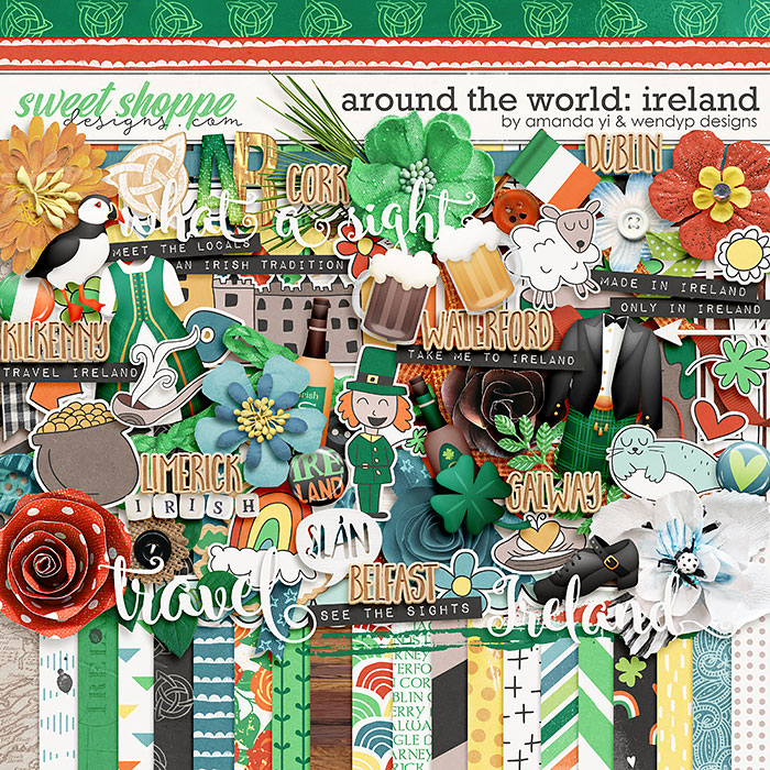 Around the world: Ireland by Amanda Yi & WendyP Designs