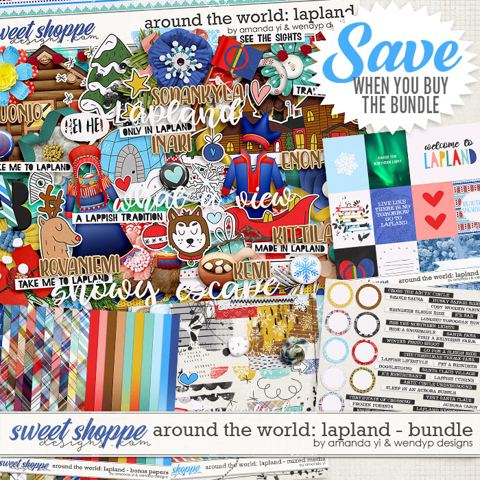 Around the world: Lapland - bundle by Amanda Yi & WendyP Designs