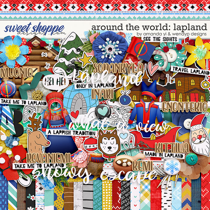 Around the world: Lapland by Amanda Yi & WendyP Designs