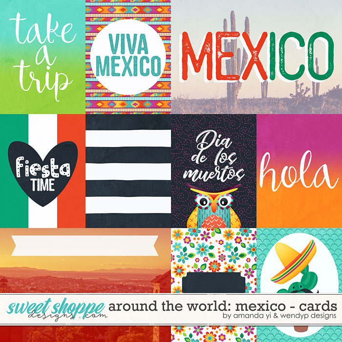 Around the world: Mexico - Cards by Amanda Yi & WendyP Designs Around the world: Mexico - Cards by Amanda Yi & WendyP Designs