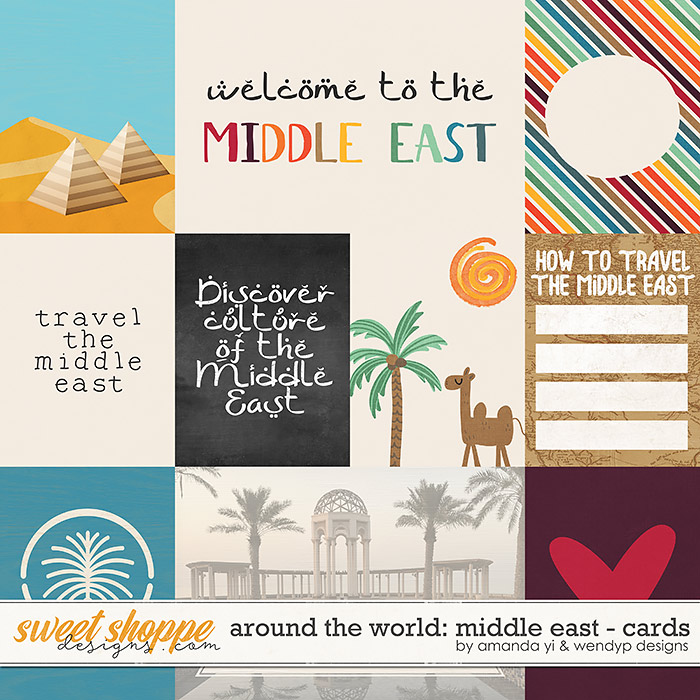 Around the world: Middle East cards by Amanda Yi & WendyP Designs Around the world: Middle East cards by Amanda Yi & WendyP Designs