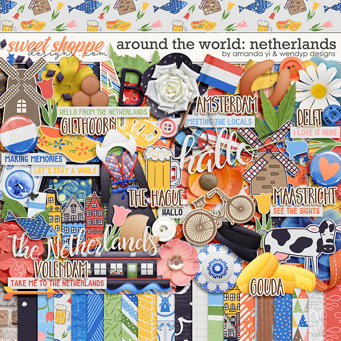 Around the world: Netherlands by Amanda Yi & WendyP Designs