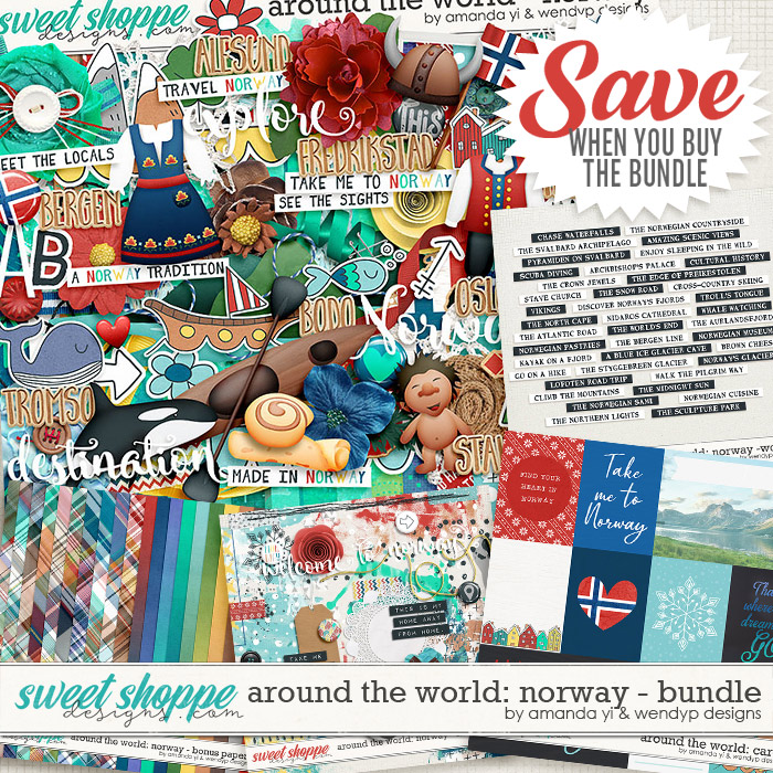 Around the world: Norway - Bundle by Amanda Yi & WendyP Designs
