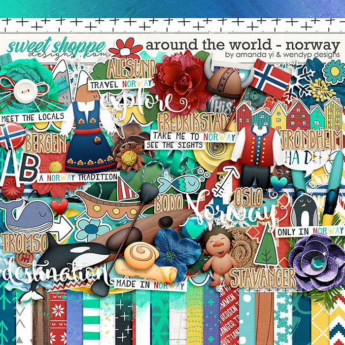Around the World: Norway by Amanda Yi & WendyP Designs