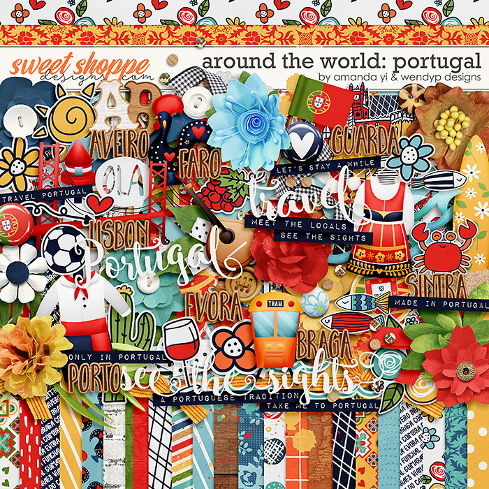 Around the world: Portugal by Amanda Yi & WendyP Designs