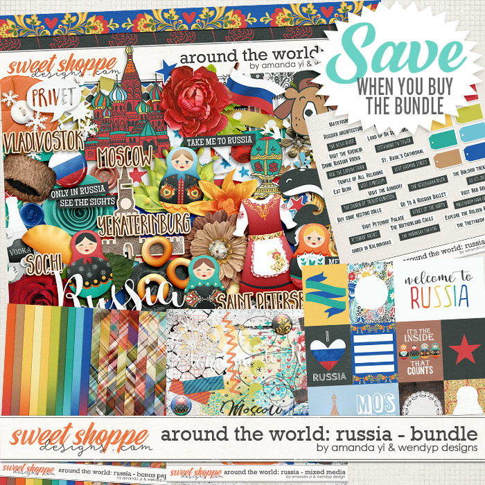 Around the world: Russia - Bundle by Amanda Yi & WendyP Designs