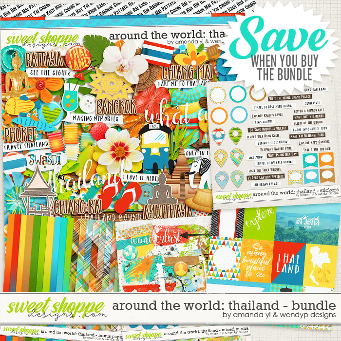 Around the world: Thailand - Bundle by Amanda Yi & WendyP Designs