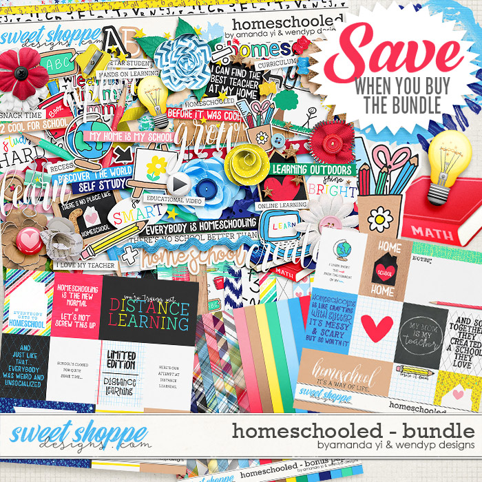 Homeschooled: Bundle by Amanda Yi & WendyP Designs