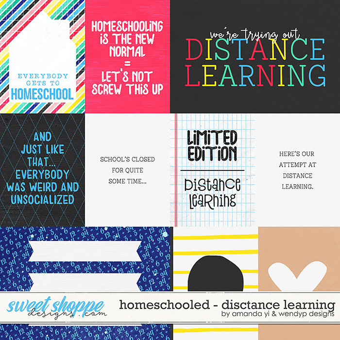 Homeschooled: Distance Learning Cards by Amanda Yi & WendyP Designs