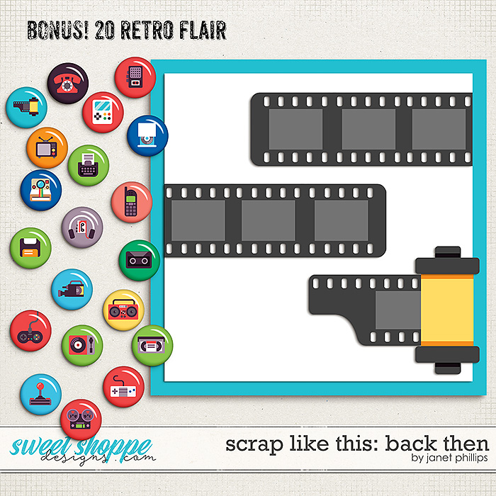 SCRAP LIKE THIS: BACK THEN by Janet Phillips SCRAP LIKE THIS: BACK THEN by Janet Phillips
