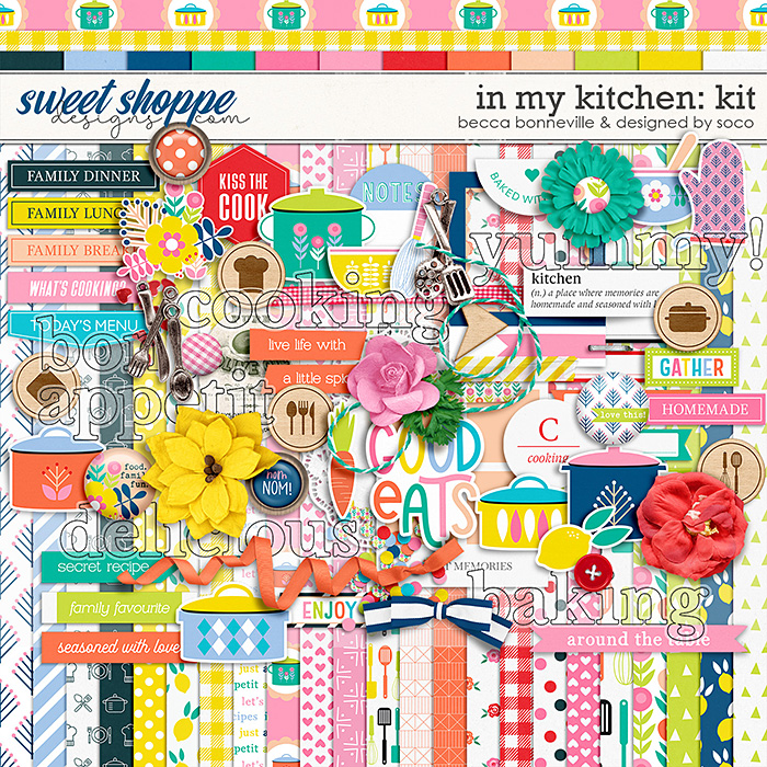 In My Kitchen Kit by Becca Bonneville and Designed by Soco